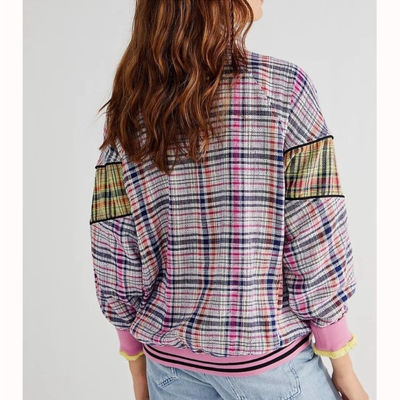 FREE PEOPLE Penny Track Jacket Size Small - Picture 3 of 11